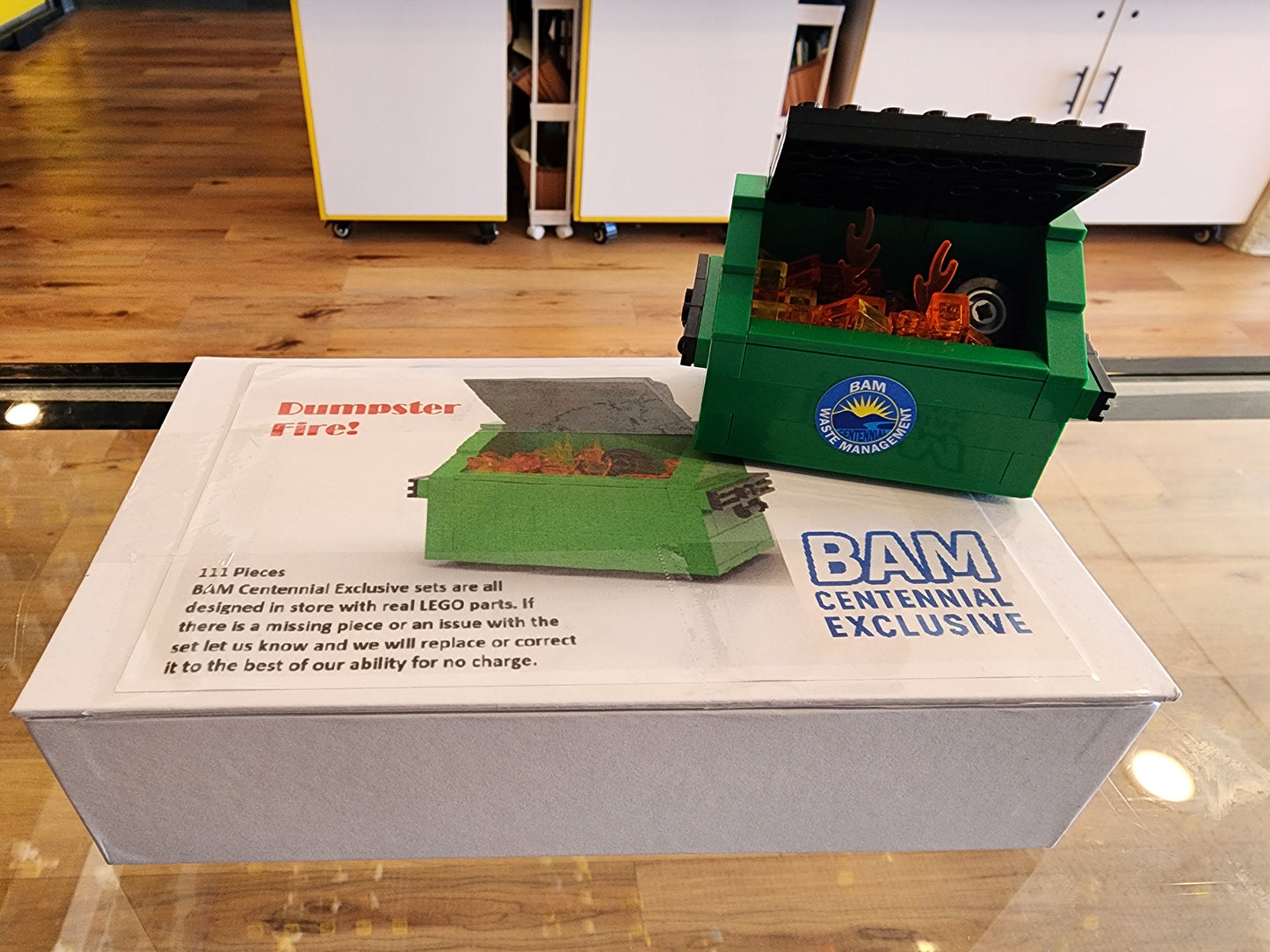 Dumpster Fire Set Exclusive 111 Pieces