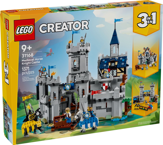 Medieval Horse Knight Castle