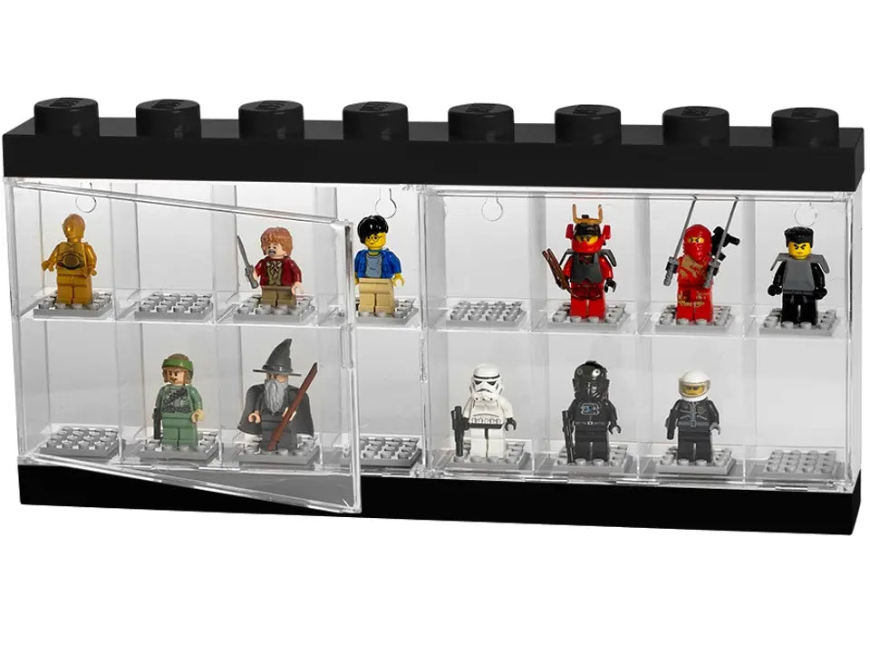 Minifigure Display Case 16 Black