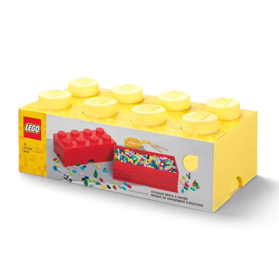 8-Stud Brick Cool Yellow