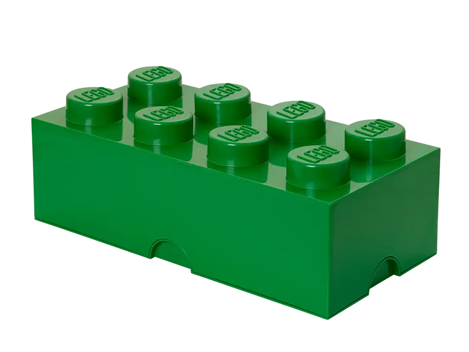 8-Stud Brick Dark Green