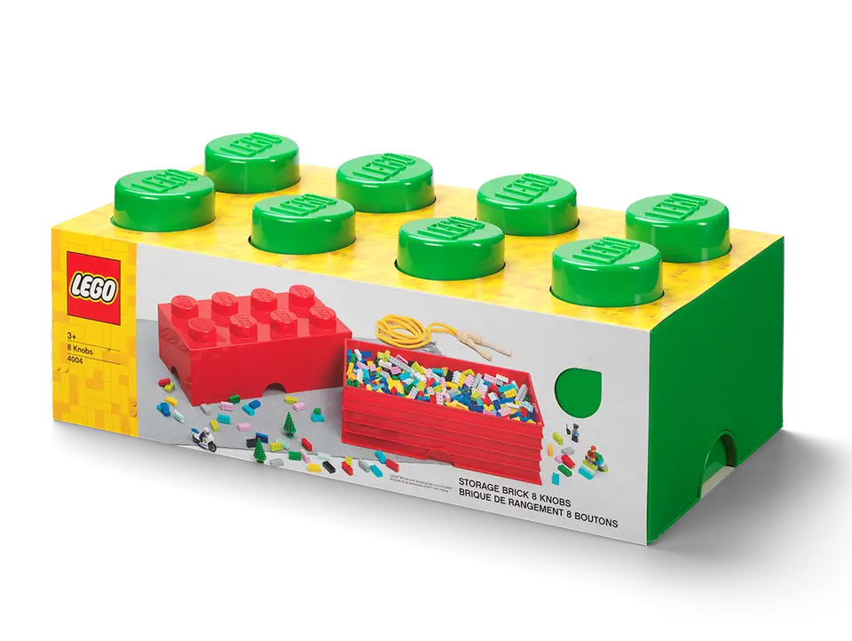 8-Stud Brick Dark Green