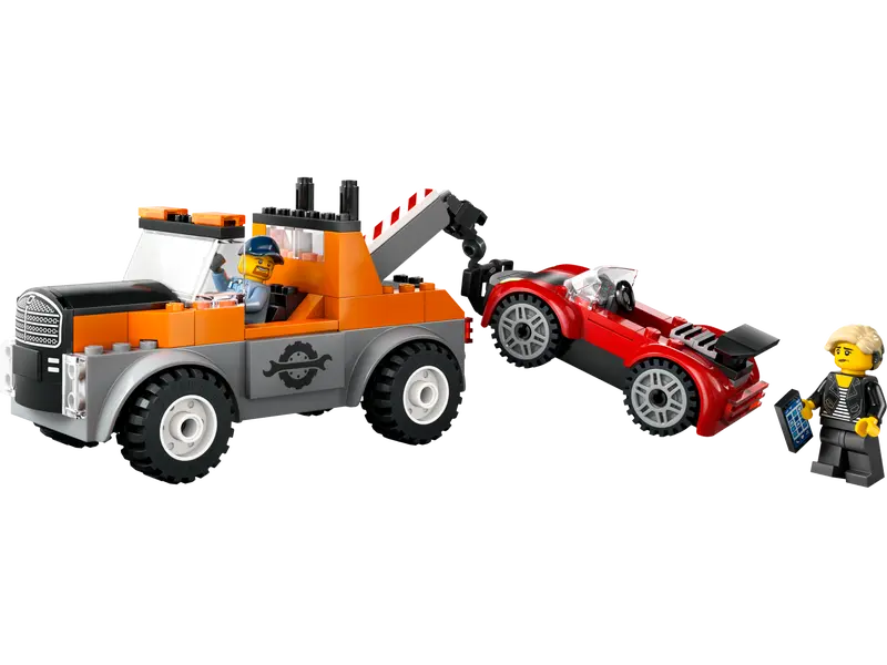 60435 Tow Truck and Sports Car Repair