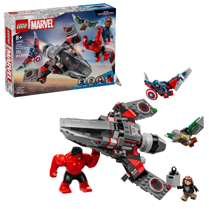 76292 Marvel Captain America vs. Red Hulk Battle