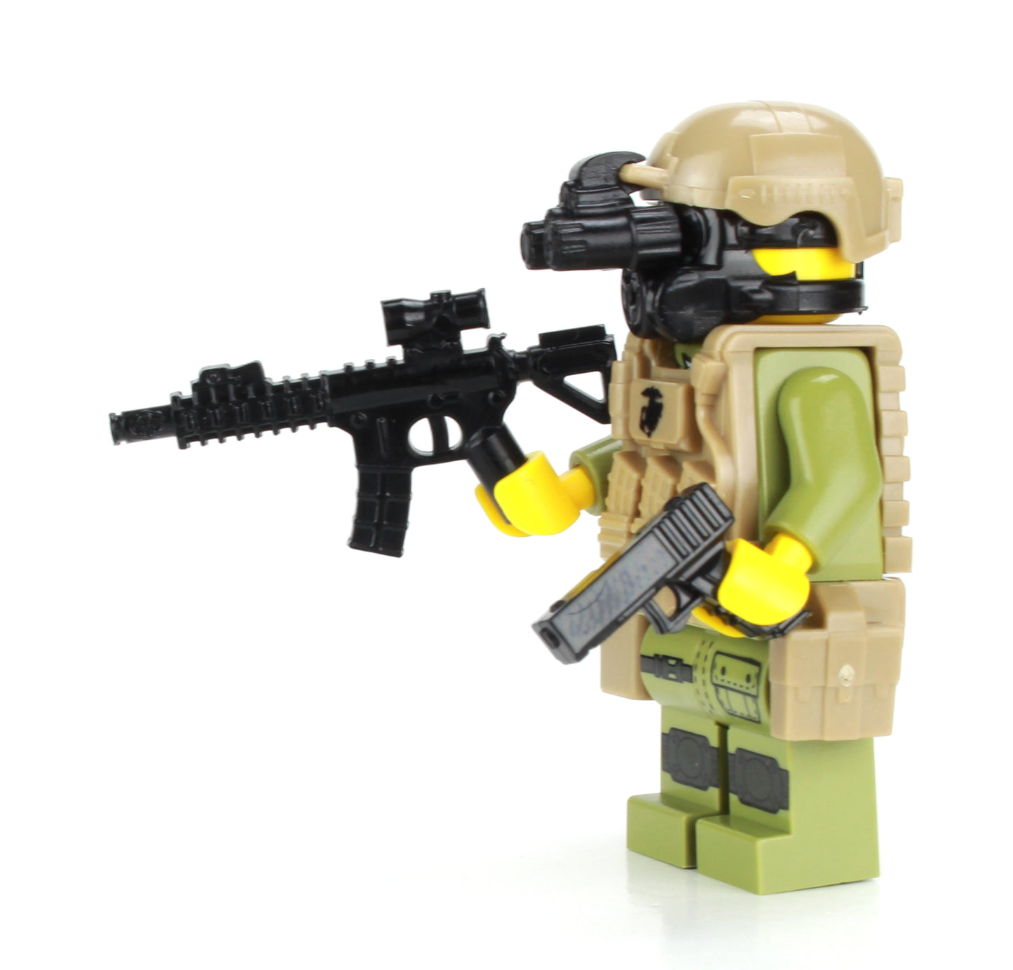 Battle Brick Minifigure STYLE 14 Expeditionary Unit MEU Visit Board Search and Seizure Marine (42)