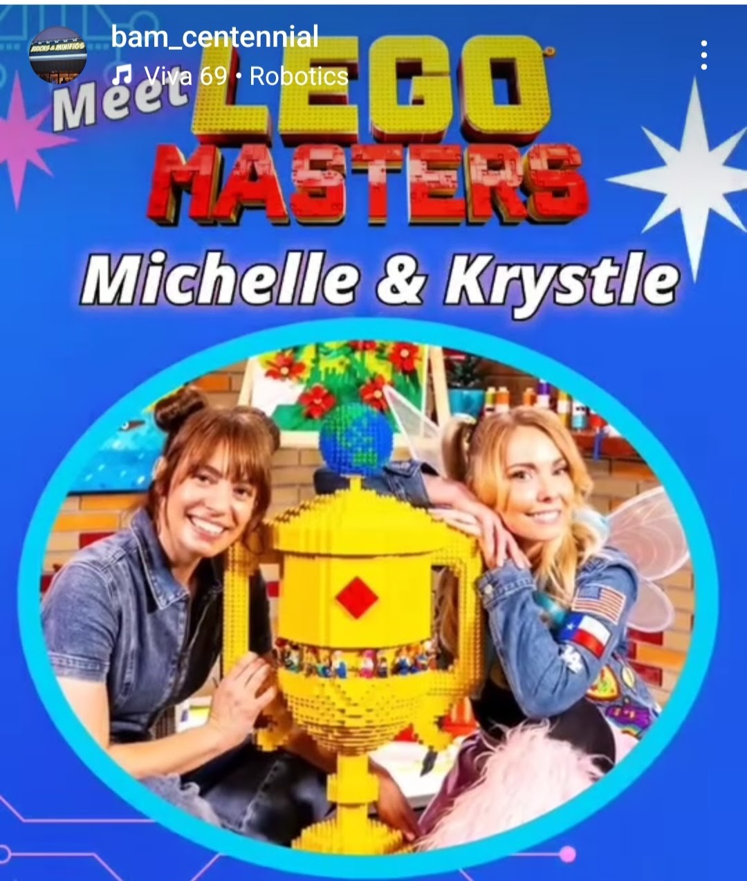 45 Minute Mosaics Class by LEGO Master Krystle Starr January 24th at 2:30!