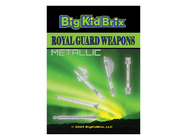 Royal Guard METAL GREY Weapons pack