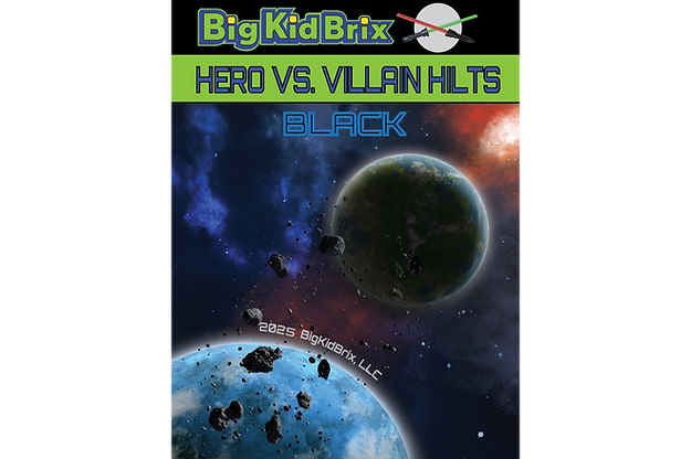 Hero vs. Villain BLACK Hilt pack