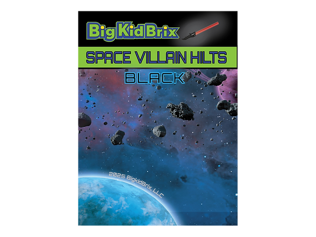 Space Villain BLACK Hilt pack