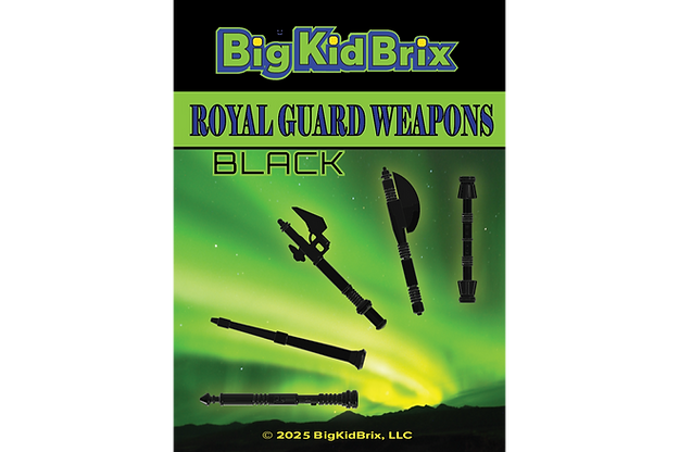 Royal Guard BLACK Weapons pack