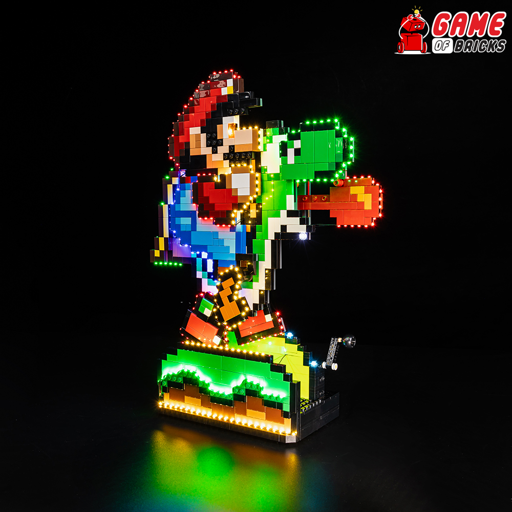 GOB Super Mario World - Mario and Yoshi Light Kit Classic Version