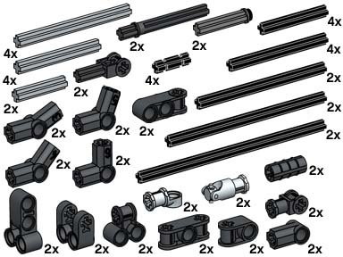 Technic Cross Axels