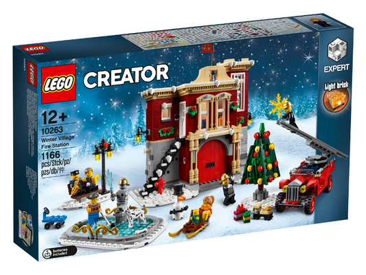 Winter Village Fire Station