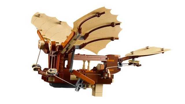 Leonardo Da Vinci's Flying Machine