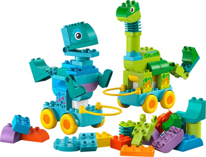 DUPLO 3 in 1 Dinosaur On Wheels