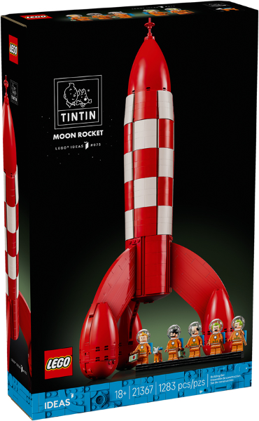 Tintin Moon Rocket