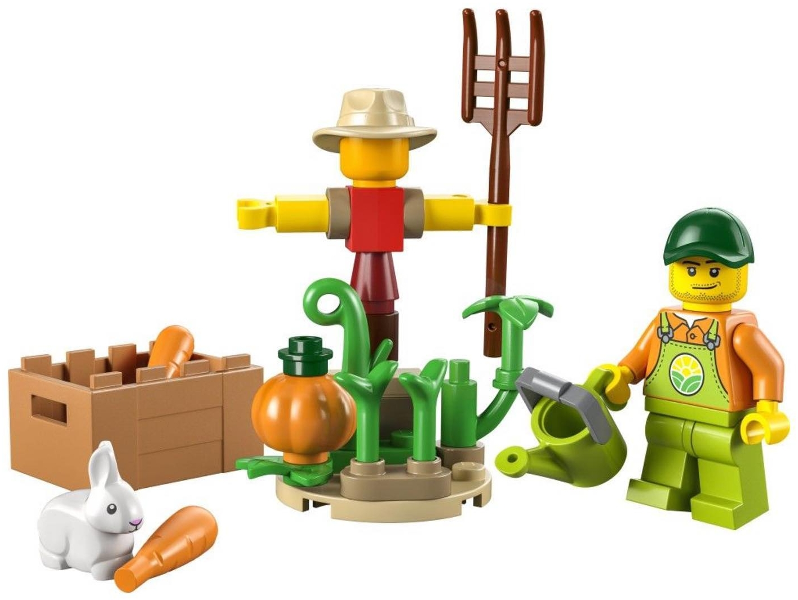 Farm Garden & Scarecrow
