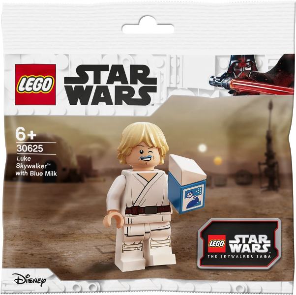 Luke Skywalker with Blue Milk polybag