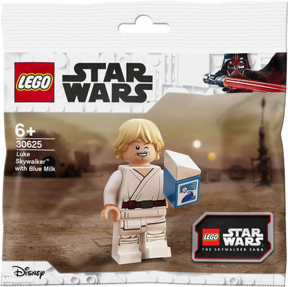 Luke Skywalker with Blue Milk polybag