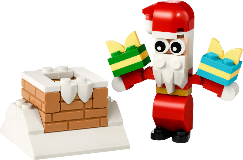 Christmas Chimney Fun with Santa Polybag