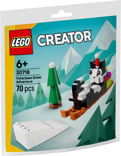 Cataclaws Snow Adventure Paper Bag