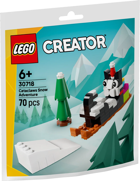 Cataclaws Snow Adventure Paper Bag