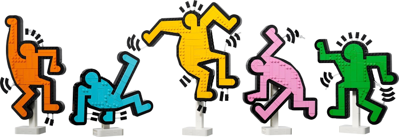 Keith Haring Dancing Figures