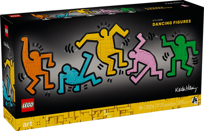 Keith Haring Dancing Figures