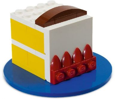 Birthday Cake {Blue Base Version} polybag