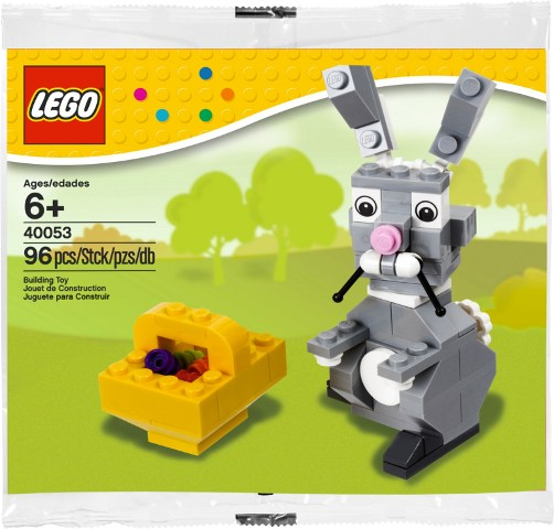 Easter Bunny with Basket polybag