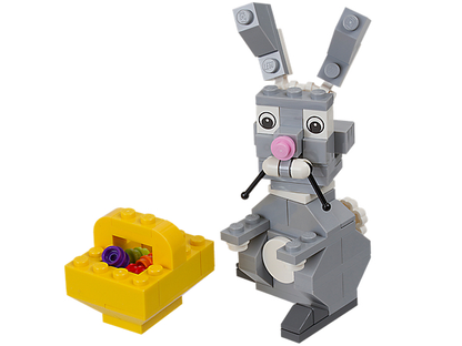 Easter Bunny with Basket polybag