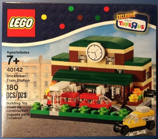 Bricktober Train Station