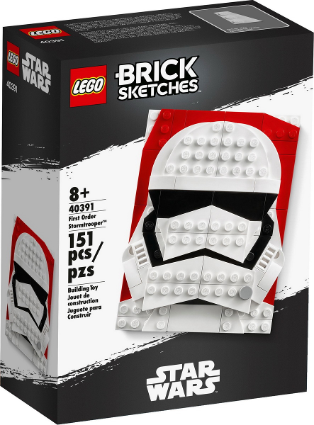 First Order Stormtrooper (Brick Sketches)