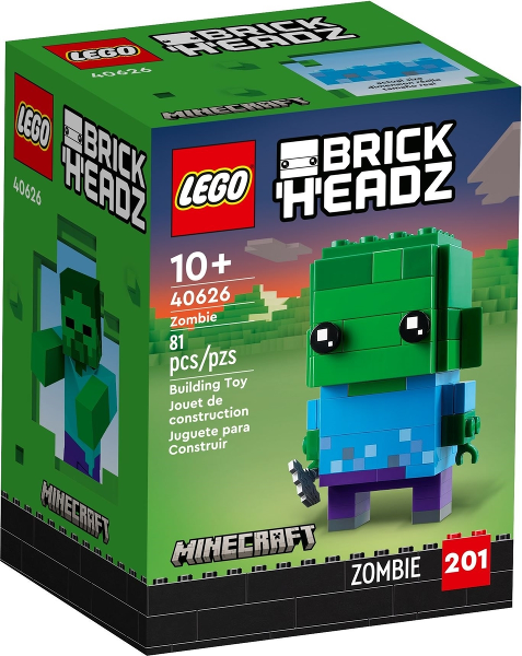 Brickheadz Minecraft Zombie