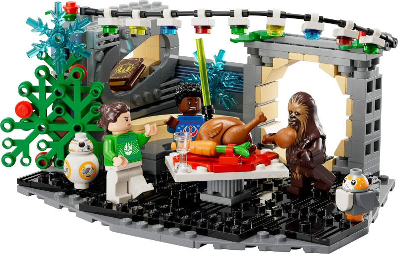 Millennium Falcon Holiday Diorama