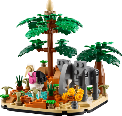 African Savanna Diorama