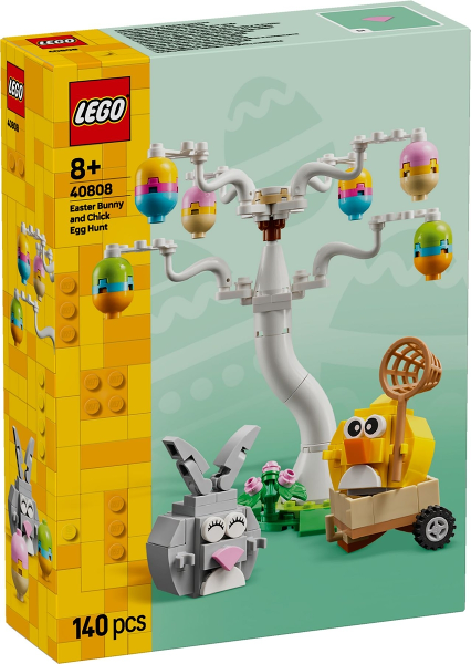 Easter Bunny and Chick Egg Hunt