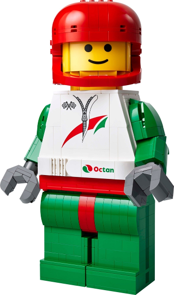 Up Scaled Racing Driver Minifigure