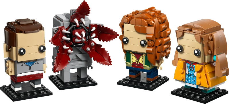 Eleven, Max, Demogorgon and Holly Figures