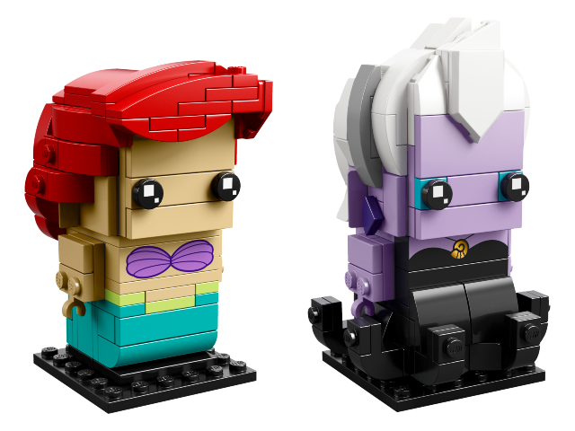 Ariel & Ursula Brickheadz