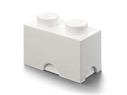 2-Stud Brick White