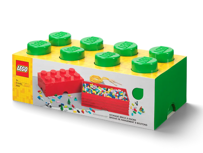 8-Stud Brick Dark Green