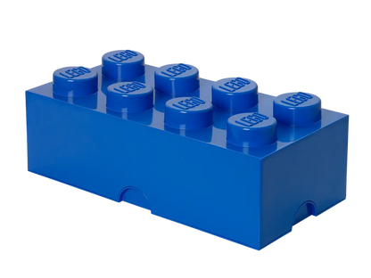 8-Stud Brick Blue