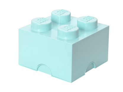 4-Stud Brick Aqua Light Blue