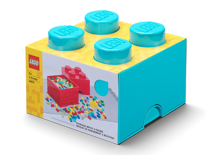 4-Stud Brick Medium Azur