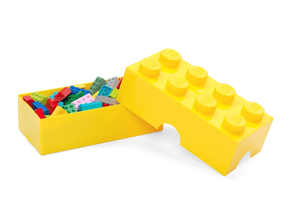 6-Stud Brick Yellow
