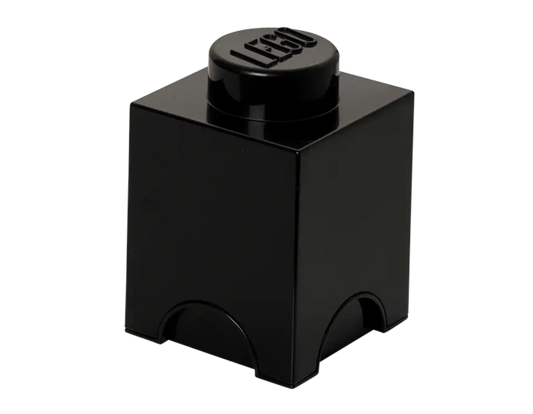 1-Stud Brick Black