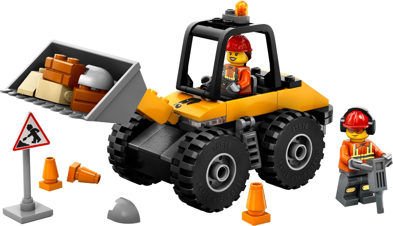 Yellow Construction Wheel Loader