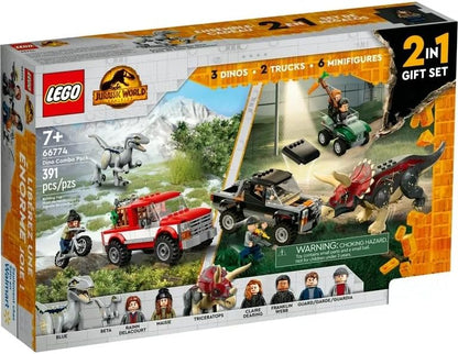 Jurassic World Bundle Pack, 2 in 1 Gift Set (Sets 76946 and 76950) - Dino Combo Pack