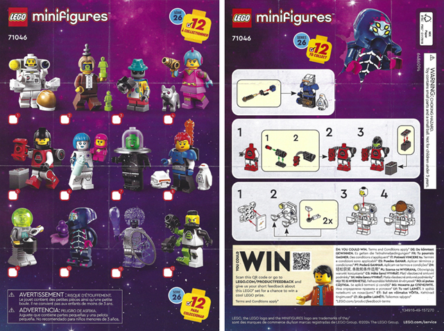 Series 26 Space Minifigures